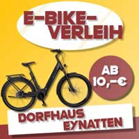 E-Bike-Verleih Dorfhaus Eynatten