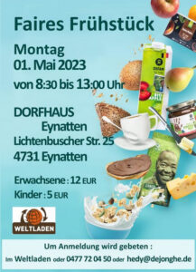 Weltladen Eynatten - Faires Frühstück - Dorfhaus Eynatten