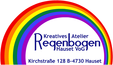 Kreatives Atelier Regenbogen Hauset VoG - Logo - Dorfhaus Eynatten