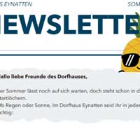 Newsletter Sommer 2024 - Dorfhaus Eynatten